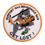 Naval Air Station Brunswick Search and Rescue (Get Lost!) Patch