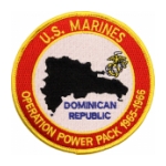 USMC Operation Power Pack Dominican Republic 1965-1966 Patch