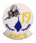 19th Reserve Navy Mobile Construction Battalion Patch