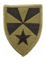 7th Army Support Command Scorpion / OCP Patch With Hook Fastener)