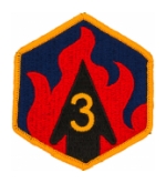 3rd Chemical Brigade Patch