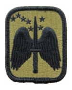 16th Aviation Brigade Scorpion / OCP Patch With Hook Fastener