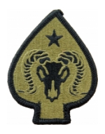 17th Sustainment Brigade Scorpion / OCP Patch With Hook Fastener