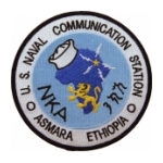 Naval Communication Station Asmara Ethiopia Patch