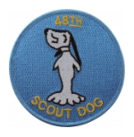 48th Infantry Scout Platoon Vietnam Patch