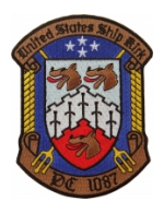 USS Kirk DE-1087 Ship Patch