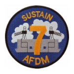 Navy Auxiliary Floating Dry Dock Ship Patches (AFDM)