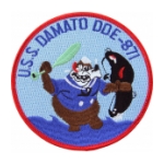USS Damato DDE-871 Ship Patch
