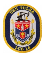 USS Tulsa LCS-16 Ship Patch