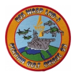 USS Wasp LHD-1 Persian Gulf Cruise 93 Ship Patch