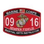 USMC MOS 0916 Martial Arts Instructor Patch