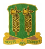 327th Military Police Battalion (Safety And Security) Patch