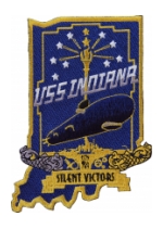 USS Indiana SSN-789 (Silent Victors) Patch