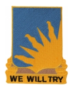Army 389th Infantry Regiment (We Will Try) Patch