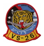 Navy Anti-Submarine Squadron VS-26 (Lucky Tigers) Patch