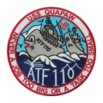 USS Quapaw ATF-110 Ship Patch