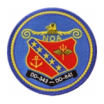 USS Noa DD-343 / DD-841 Ship Patch