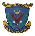 USS Morton DD-948 Ship Patch