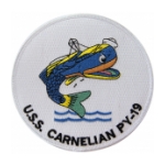 USS Carnelian PY-19 Ship Patch