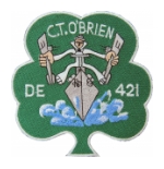 USS Chester T. O'Brien DE-421 Ship Patch