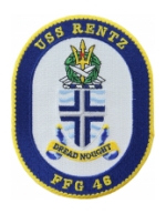 USS Rentz FFG-46 Ship Patch