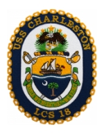 USS Charleston LCS-18 Ship Patch