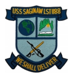 USS Saginaw LST-1188 Ship Patch