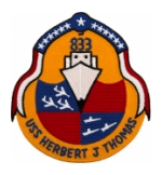 USS Herbert J Thomas DD-833 Ship Patch