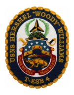 USNS Hershell "Woody" Williams T-ESB 4 Ship Patch
