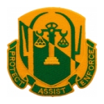 Military Police Regiment Patch