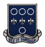 Army 331st Infantry Regiment (See It Through) Patch