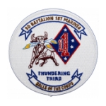 3rd Battalion / 1st Marines (Thundering Third) Patch