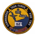 Navy Commander Task Force 52 Patch