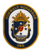 USS Zumwalt Squadron 1 Patch