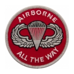 Airborne All The Way Patch