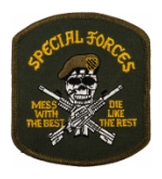Special Forces Mess With The Best Patch