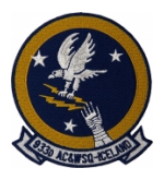 Air Force 933rd Aircraft Control And Warning Squadron Iceland Patch