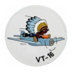 Navy Torpedo Bombing Squadron VT-16 Patch