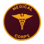 Medical Corps Round Patch