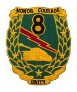 8th Tank Battalion Patch