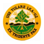 USS Tulare LKA-112 Ship Patch