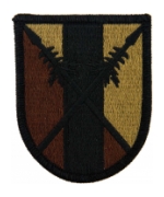 303rd Maneuver Enhancement Brigade Scorpion / OCP Patch With Hook Fastener