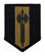 302nd Maneuver Enhancement Brigade Scorpion / OCP Patch With Hook Fastener