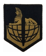 902nd Military Intelligence Group Scorpion / OCP Patch With Hook Fastener