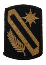 321st Sustainment Brigade Scorpion / OCP Patch With Hook Fastener