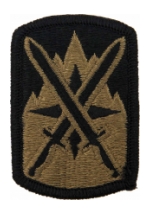 10th Sustainment Brigade Scorpion / OCP Patch With Hook Fastener