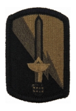 21st Signal Brigade Scorpion / OCP Patch With Hook Fastener