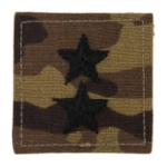 Army Scorpion Major General Rank with Velcro Backing