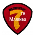 7th Marines Regiment Patch