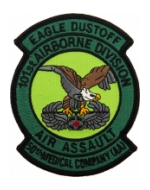 50th Medical Company (AA) 101st Airborne Division Eagle Dustoff Patch
